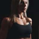 Lesbian Fitness Freak with Sporty Body in Brunswick